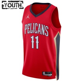 Maillot Enfant New Orleans Pelicans Dyson Daniels 11 2022-23 Jordan Statement Edition Rouge Swingman